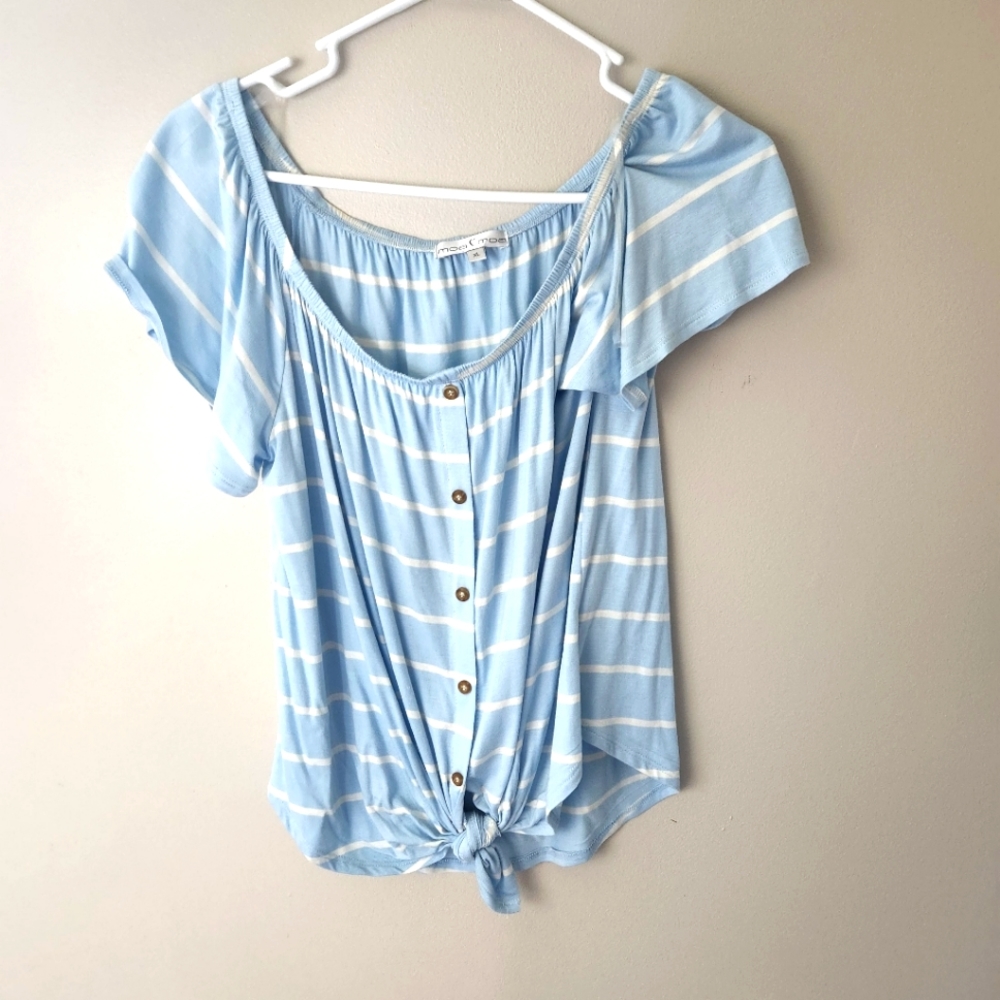 Moa moa tie top